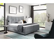 PRATO K7 sypialniane łóżko kontynentalne 160x200 z pojemnikiem
